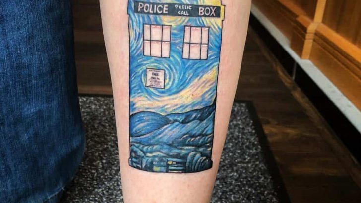 Blinzle nicht, sonst vermisst du diese 20 atemberaubenden Doctor Who Tattoo Designs