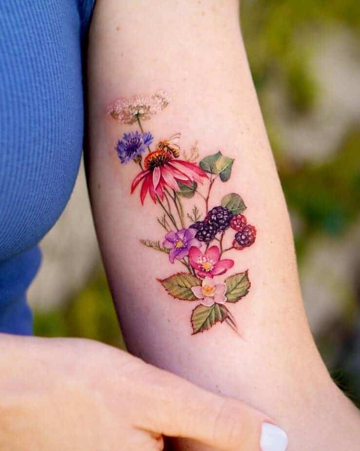 3. Botanisches Tattoo