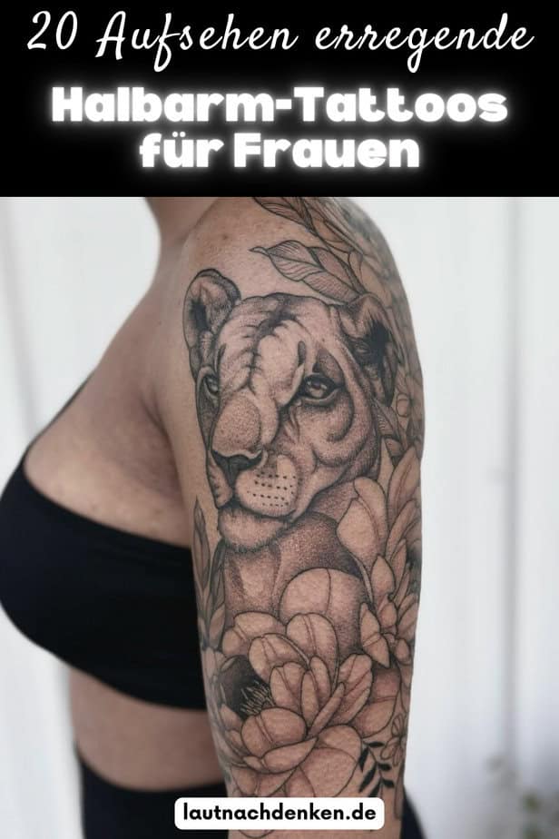 20 Aufsehen erregende Halbarm-Tattoos für Frauen
