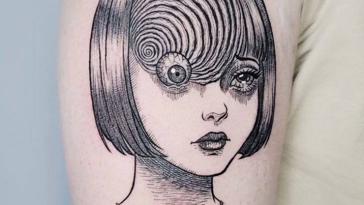 20 atemberaubende Junji Ito Tattoo-Ideen zum Hineinspiralen