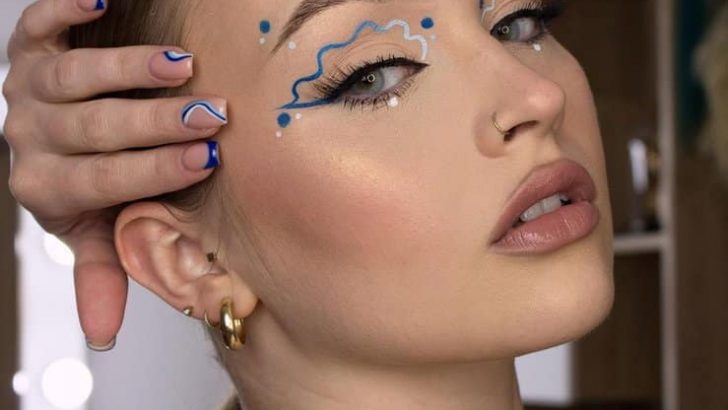 35 kreative, bunte Eyeliner-Ideen für einen lustigen und verspielten Look