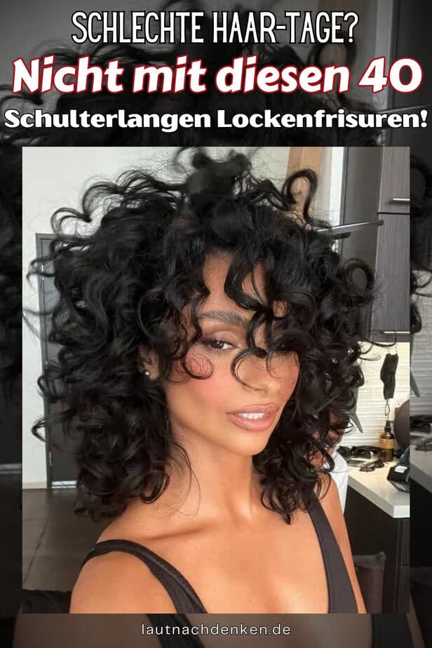 Schlechte Haar-Tage? Nicht mit diesen 40 Schulterlangen Lockenfrisuren!