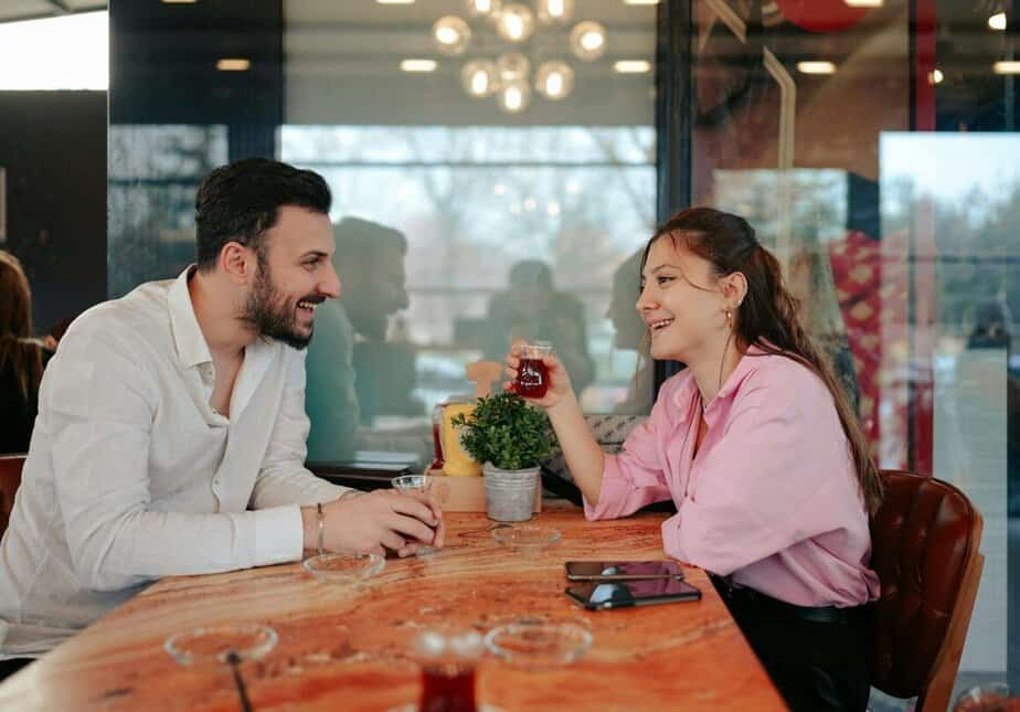 couple talking 11 Ways Love Feels Differently When You’re With The Right Person