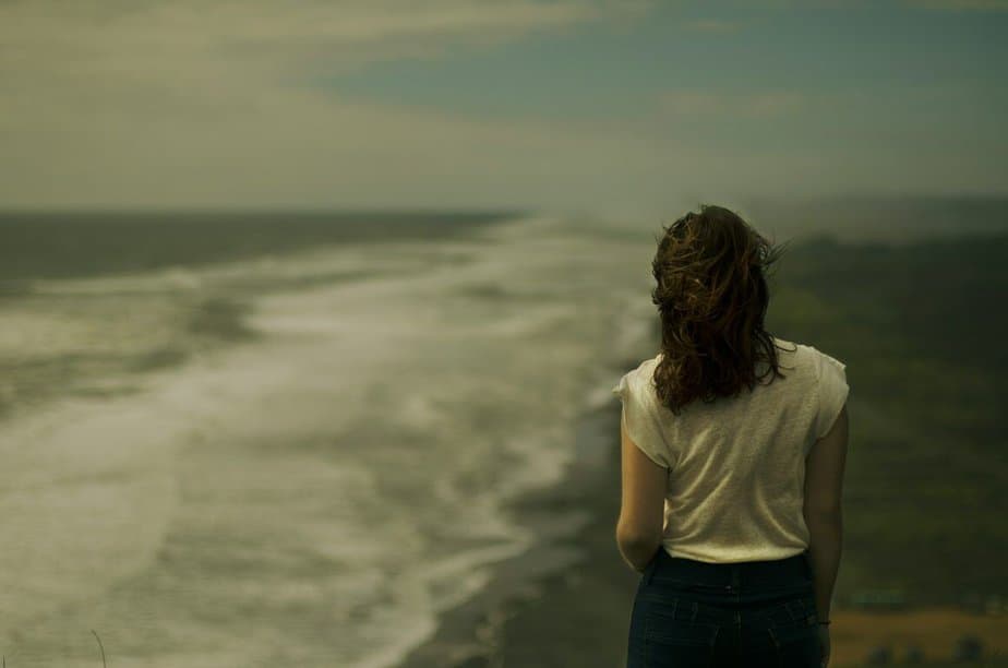 a woman by the sea This Is What It Feels Like When You're The Girl Who Is Too Familiar With Love That Leaves