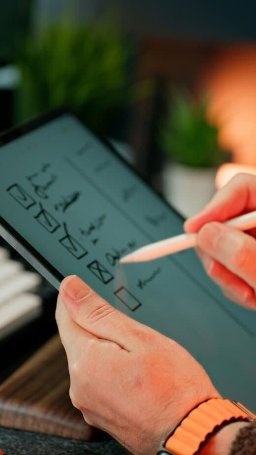Halte dich an eine To-Do-Liste