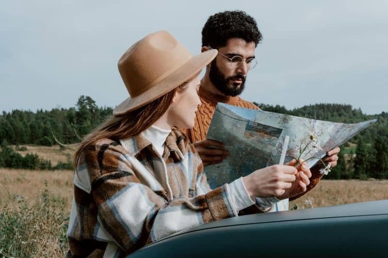 Navigieren und Reisen planen