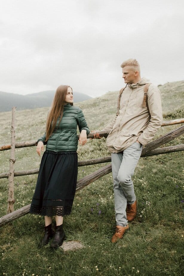 Er kommuniziert offen und aufrichtig