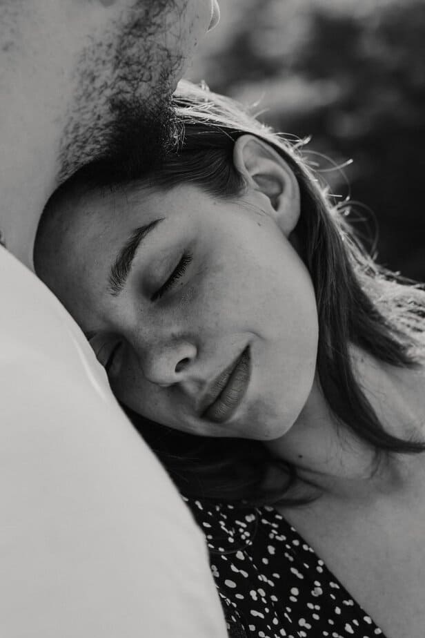 Sie lässt sich verletzlich sein