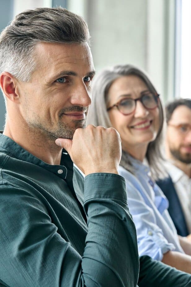 Er ist sicher, nicht besitzergreifend