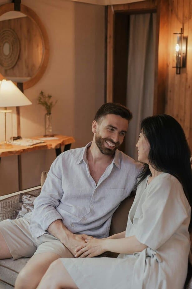 "Ich habe einen harten Tag - können wir zusammen etwas Entspannendes machen?"