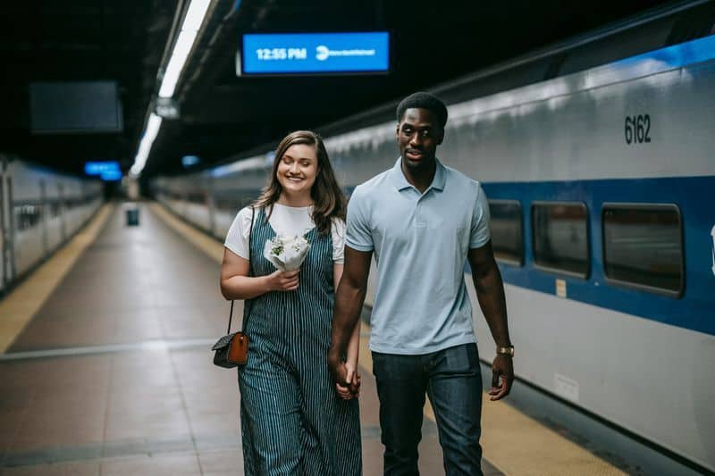 Holding Her Hand in Public