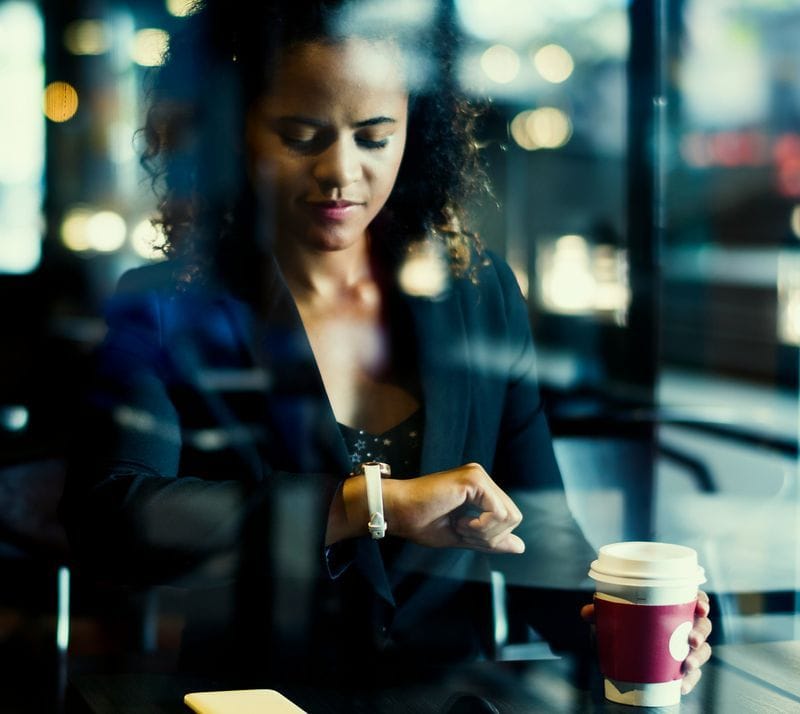 Zu spät kommen, ohne es zu wissen