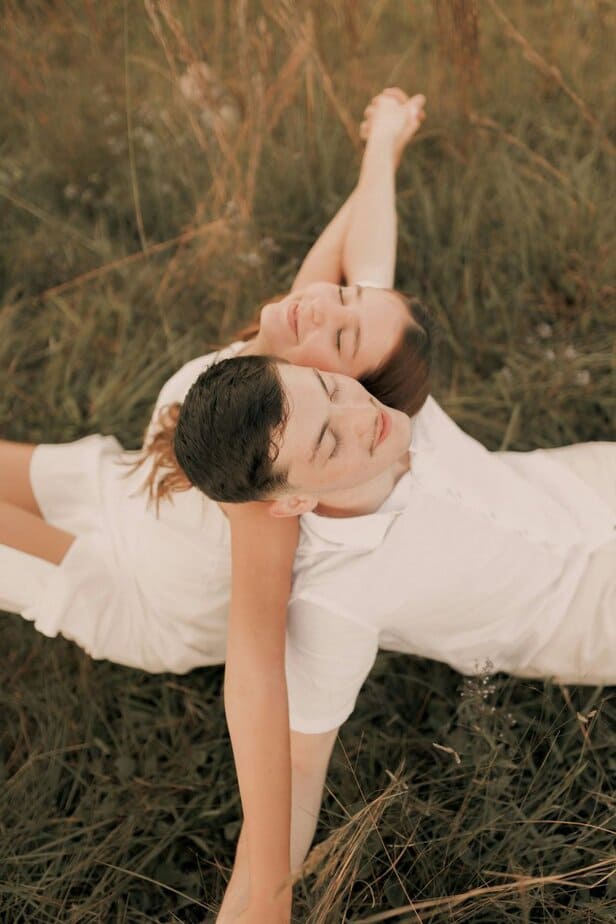 Sie entschuldigen sich, ohne es über sich selbst zu machen